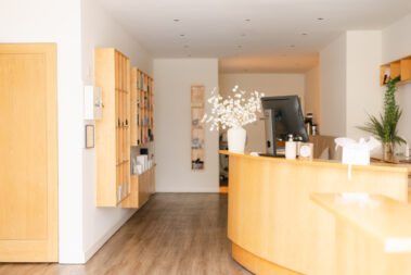 Reception at The Treatment Rooms Brighton